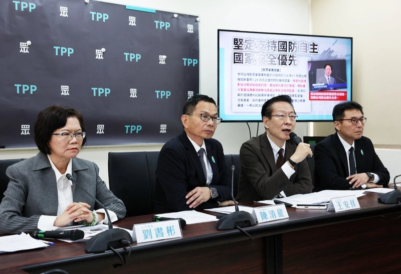 3項軍購發價書3/15到期　民眾黨團提案授權先行簽署