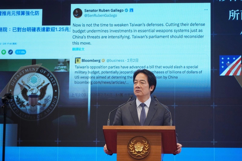 總統：固然中國極力阻擋　美國對台軍售案沒有改變