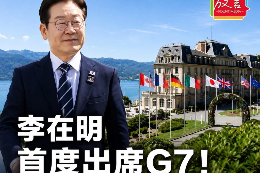 《放. 世界要聞／韓國》李在明今日首度出席G7！韓國新總統迎來國際外交首秀