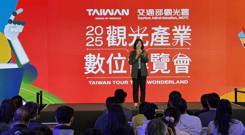 陳玉秀出席觀光產業數位博覽會台北場