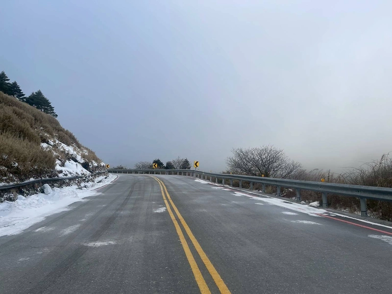 合歡山可能積雪結冰　翠峰至大禹嶺路段夜間封閉