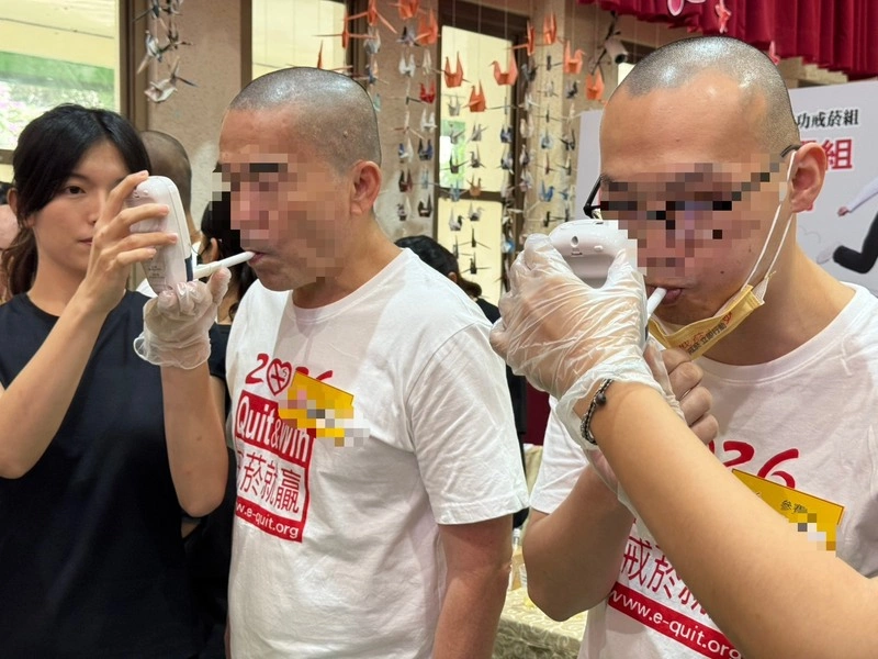 收容人戒菸比賽新竹監獄表揚　獲獎者直呼自豪