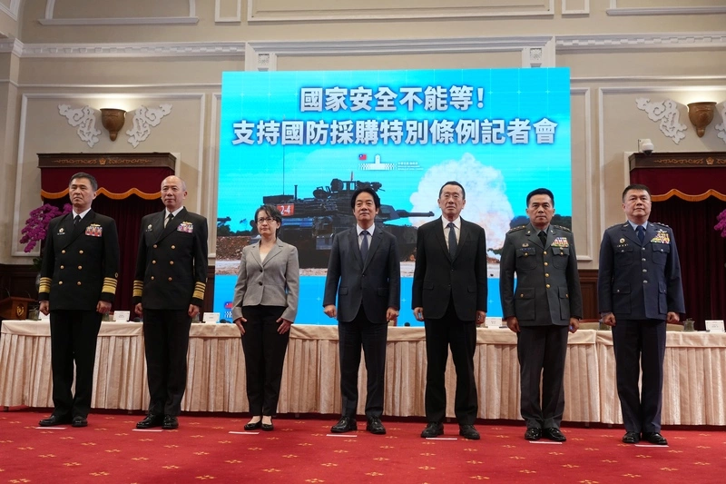 國防特別條例延宕　賴總統：台灣恐跌出優先名單