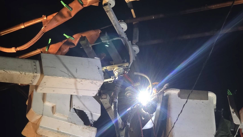彰化市饋線跳脫逾3千戶停電　台電搶修深夜全復電