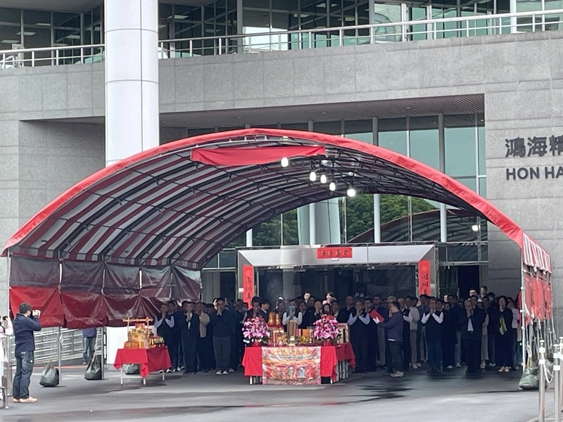 鴻海開工　劉揚偉：中東局勢對集團影響不大盼早結束