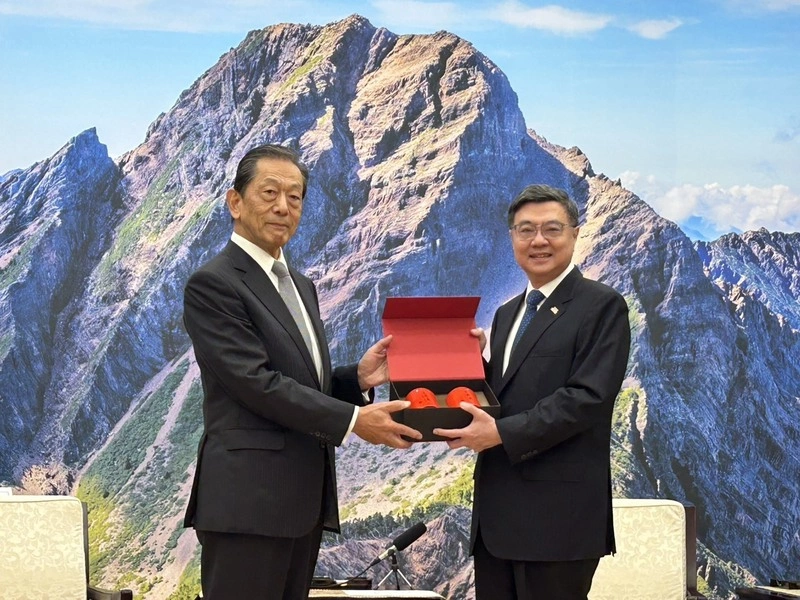 卓榮泰接見日本台灣交流協會　感謝高市早苗正義言論