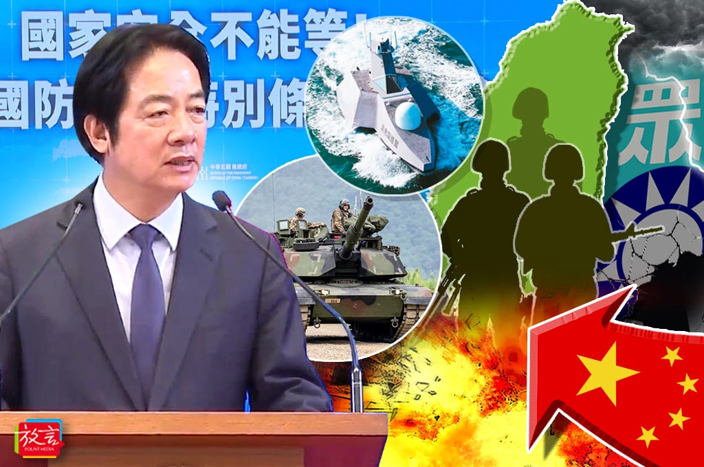 【別創一格】藍白再惡搞，青年上戰場！