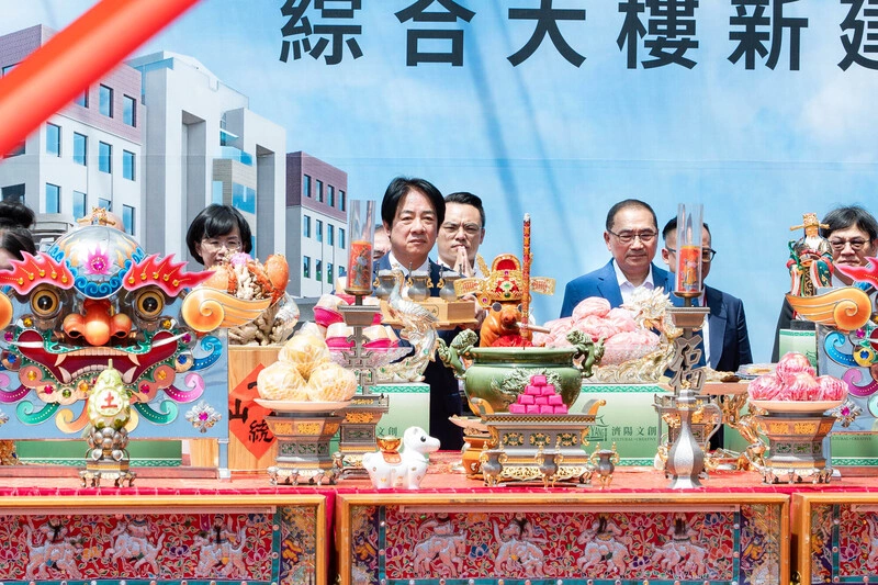 台大金山分院長照大樓動土　總統允如期完工補助1億