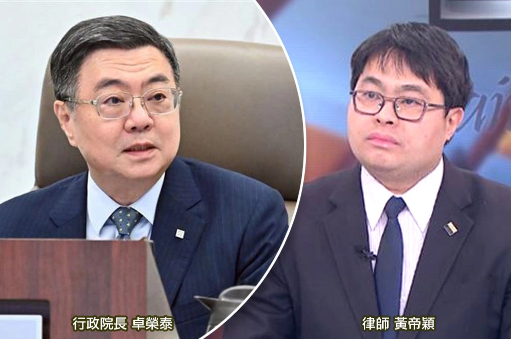 卓榮泰更有不副署正當性？黃帝穎舉先例郝柏村「當年憲法法庭正常」：現被癱瘓...不副署更有必要