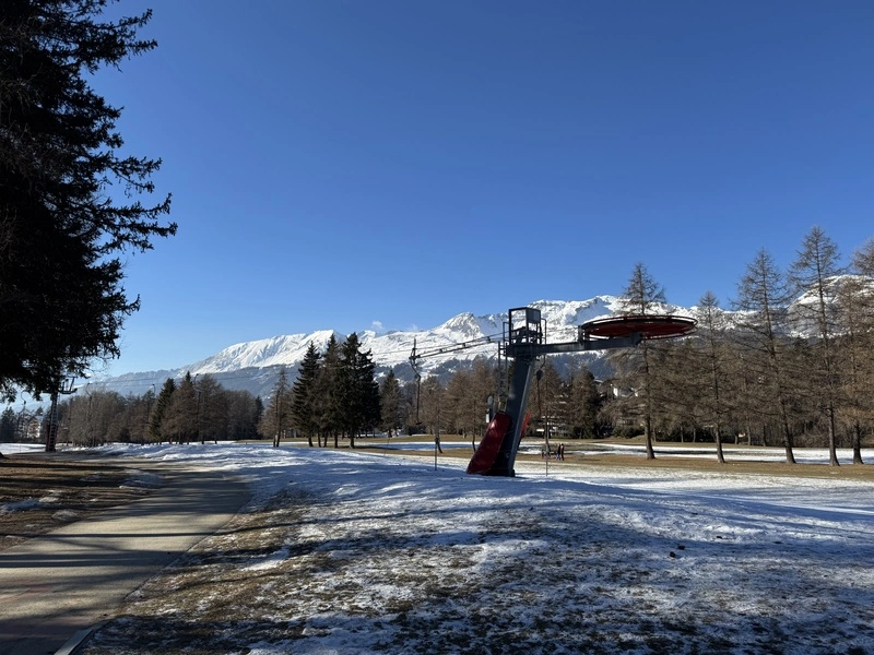 瑞士克蘭蒙丹納雪場