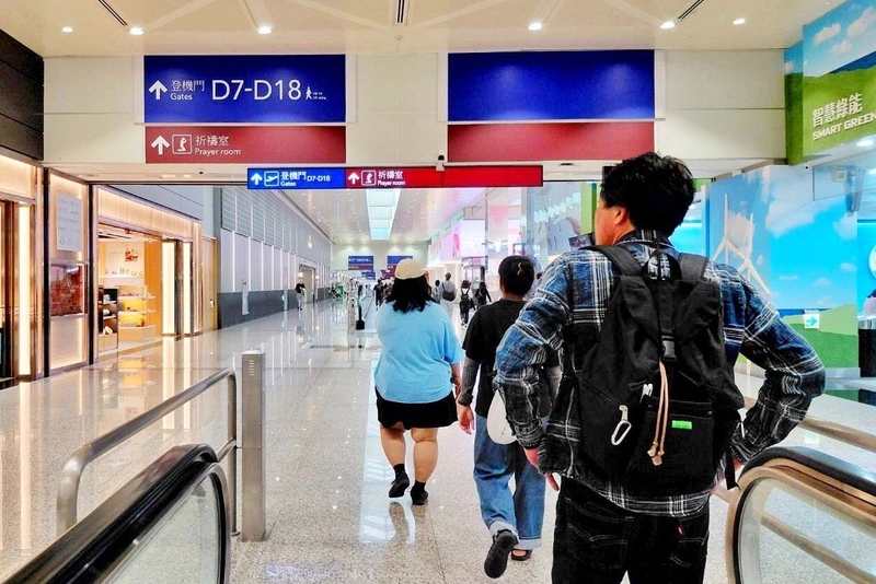 桃機三航廈北登機廊廳試營運第2天（2）