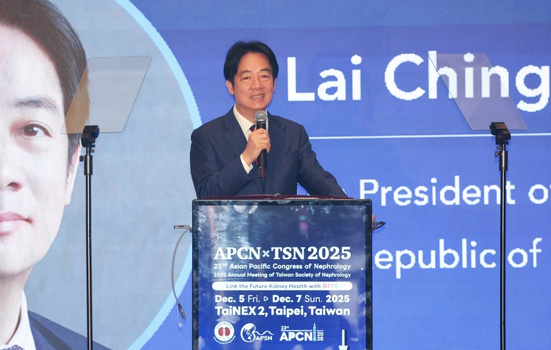 賴總統出席亞太腎臟醫學會議開幕（2）