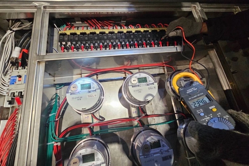 桃園南門市場復電完成　全數攤位已通電