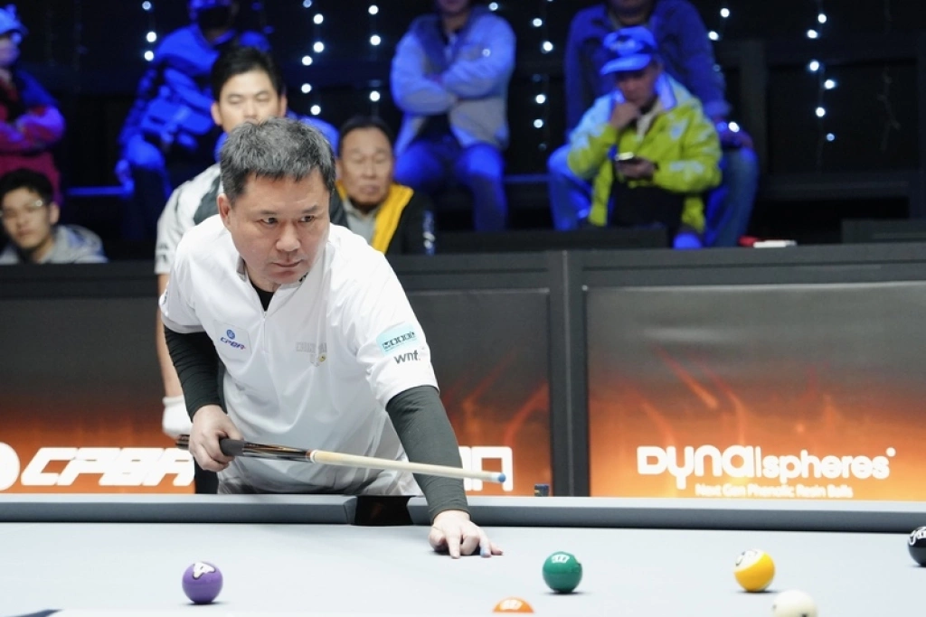 賴嘉雄復出參賽　晉級台北職撞賽64強