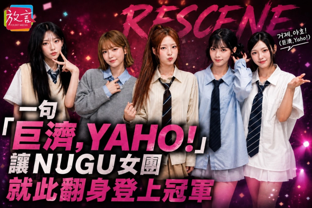【大人物時代】一句「巨濟，Yaho！」，讓NUGU女團就此翻身登上冠軍