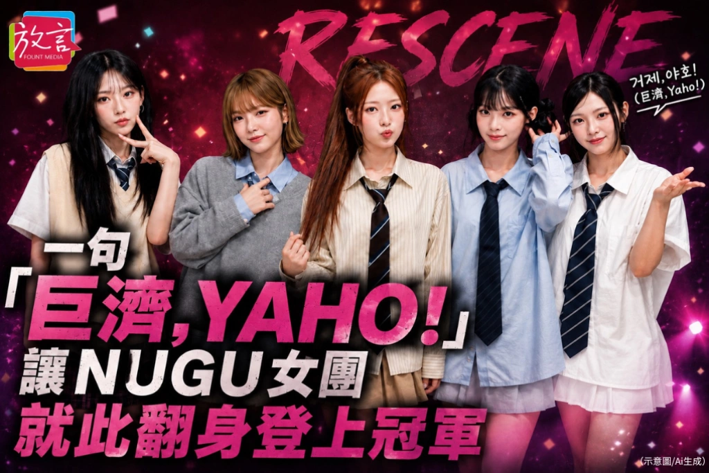 【大人物時代】一句「巨濟,Yaho!」,讓NUGU女團就此翻身登上冠軍