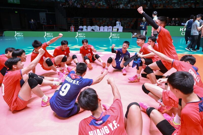 U18男排亞錦賽台灣逆轉中國　與泰國拚4強門票