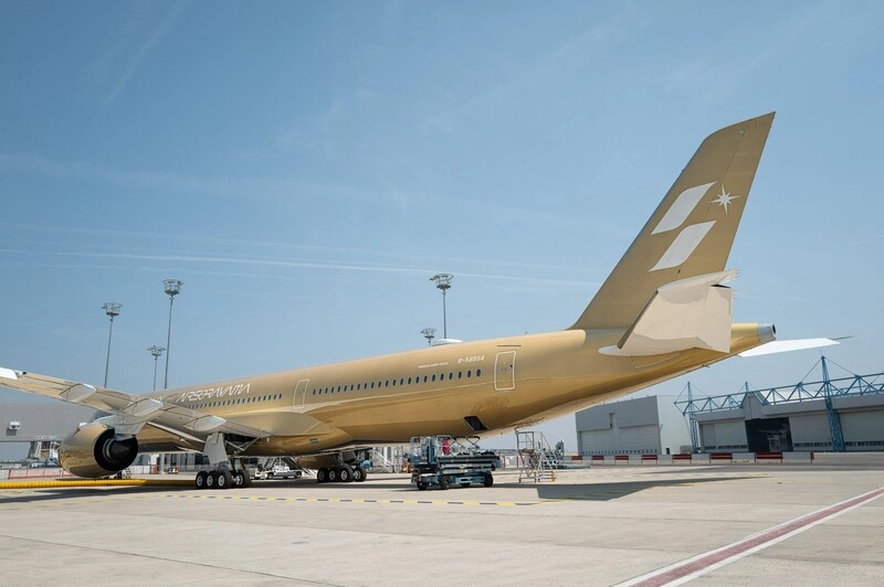 星宇航空藝術機「空山金」　16日上午抵台