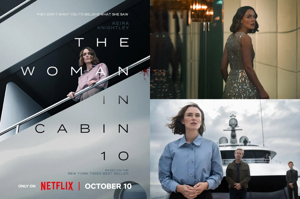 暢銷懸疑小說搬上Netflix！《10號艙房的女人》豪華遊艇密室殺人案　懸疑迷必追 綺拉奈特莉親眼目睹謀殺卻無人相信 真相讓人想不到！10月開播