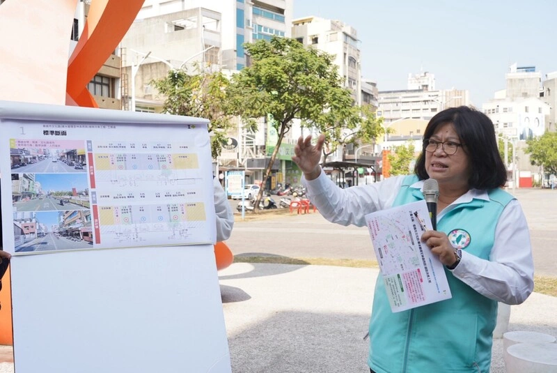 改善嘉市路口與人行道  王美惠向中央爭取經費