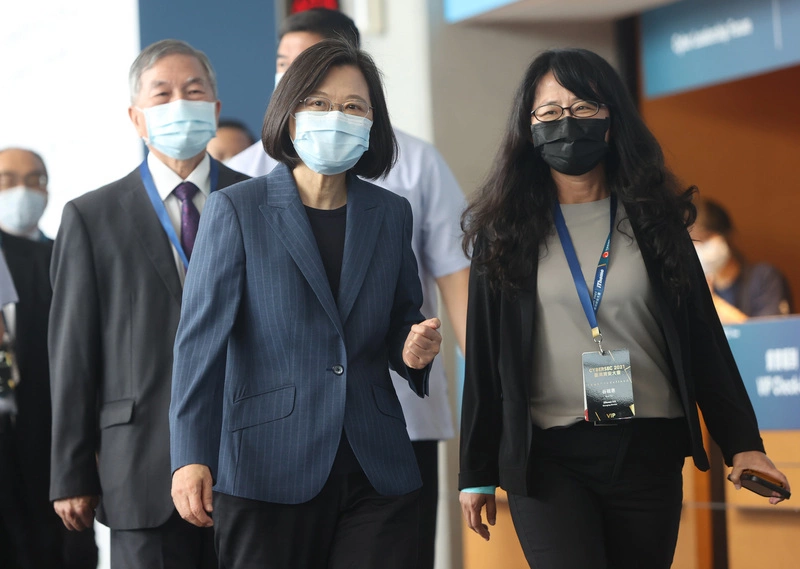 蔡總統：資安是台灣的機會  要發展獨特優勢