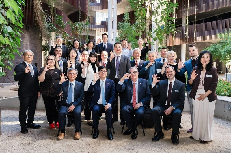 陳其邁促台美合作　探討矽光子產學對接