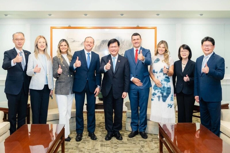 哥倫比亞參眾院外委會主席訪台