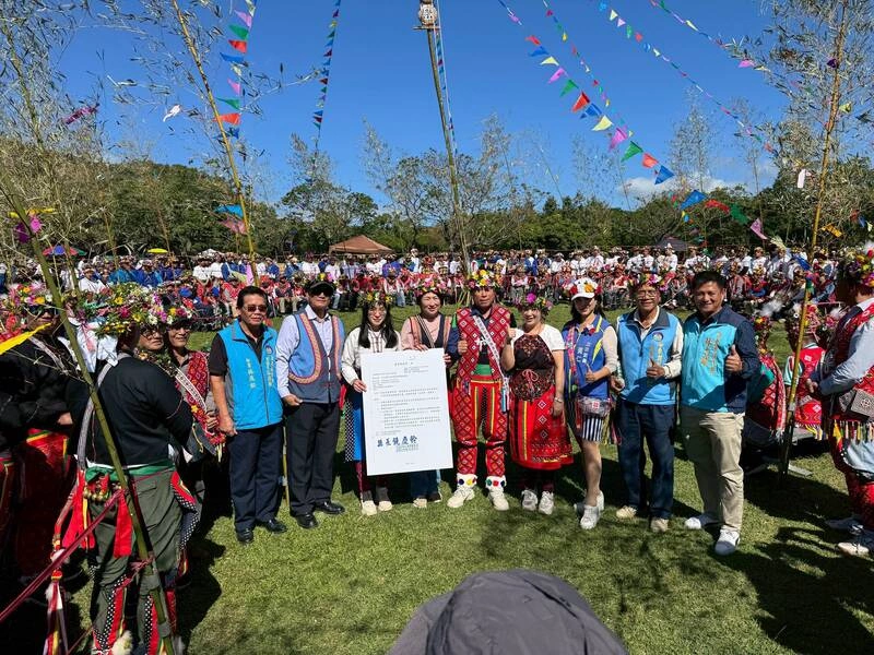 普悠瑪部落年祭傳喜訊　東縣府核定部落資源共管