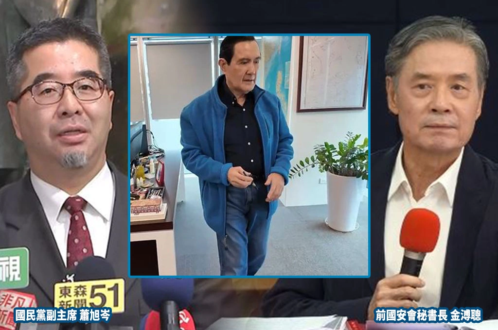   蕭旭岑反撲還是這一句：「馬英九忘了！」稱捧現金照只是幫馬募款　轟金溥聰利用記憶落差鬥爭