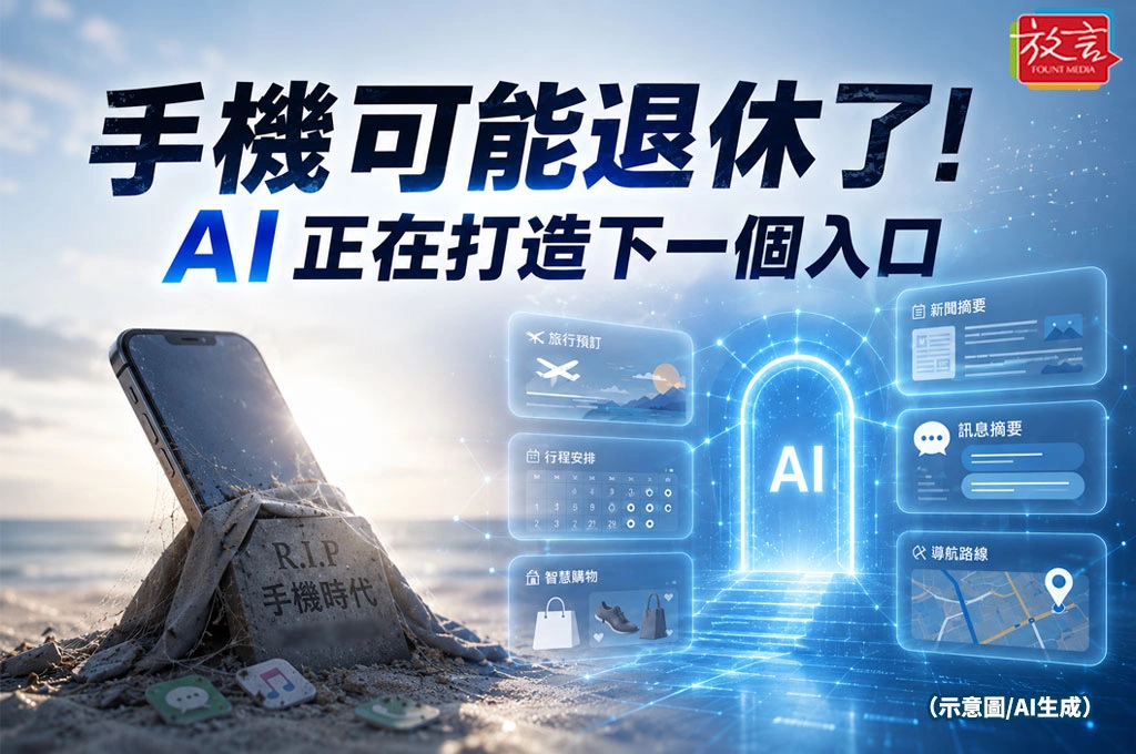 手機可能退休了！AI正在打造下一個入口