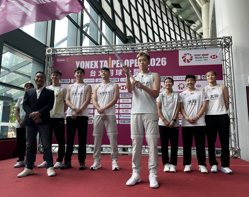 台北羽球公開賽將登場　周天成、林俊易男單雙保險
