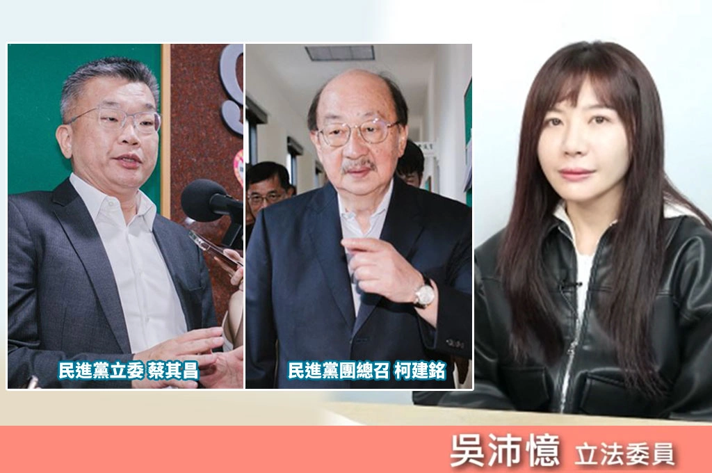 綠營立院總召改選...蔡其昌將對決柯建銘...吳沛憶直言該工作難度高：政治判斷力要很敏銳、懂磋商