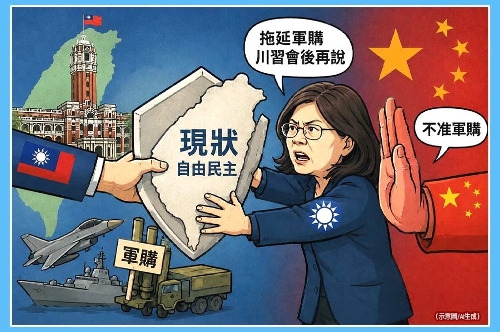 批國民黨阻擋軍購「踩紅線」　顏擇雅：不是在捍衛中華民國，而是在消滅中華民國