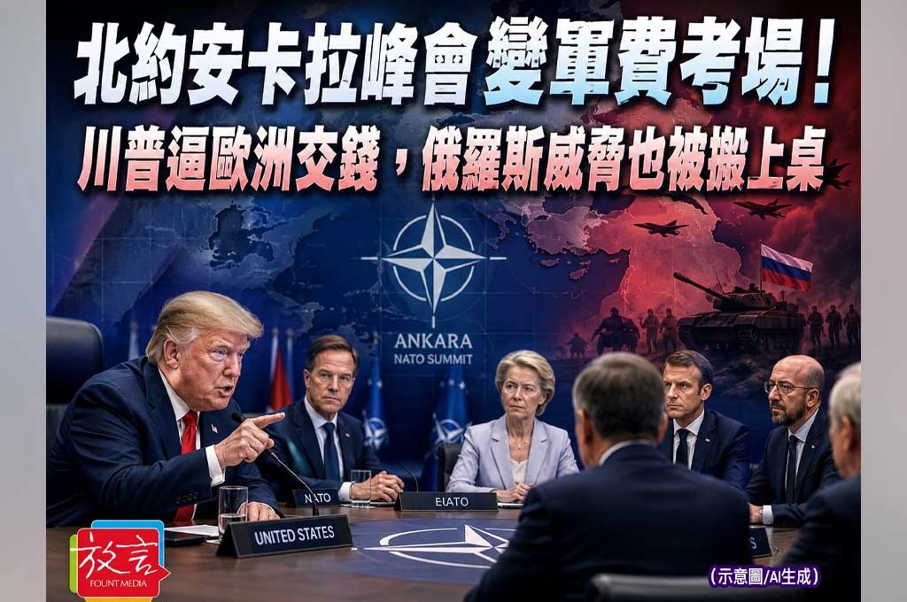 北約安卡拉峰會變軍費考場！川普逼歐洲交錢，俄羅斯威脅也被搬上桌