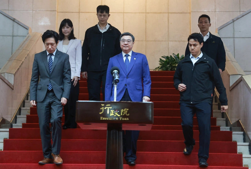 台美達成貿易協議　卓榮泰發表談話（3）