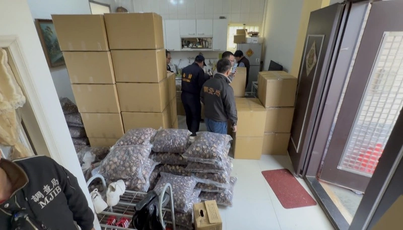 金門查緝走私　查獲未檢驗中國食品近2千公斤