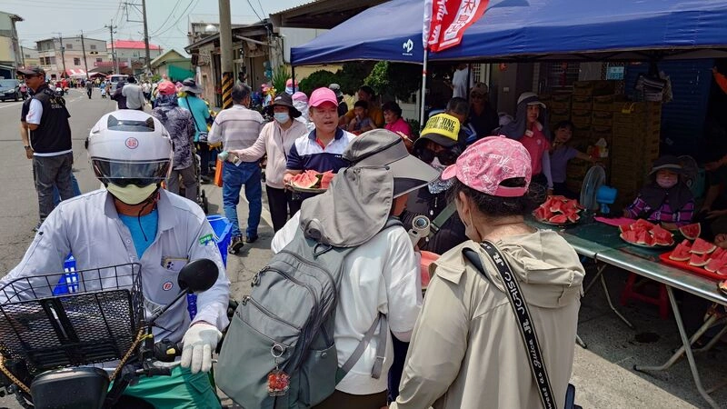 大甲媽遶境抵新港 翁章梁：媽祖讓台灣人紛歧不見了