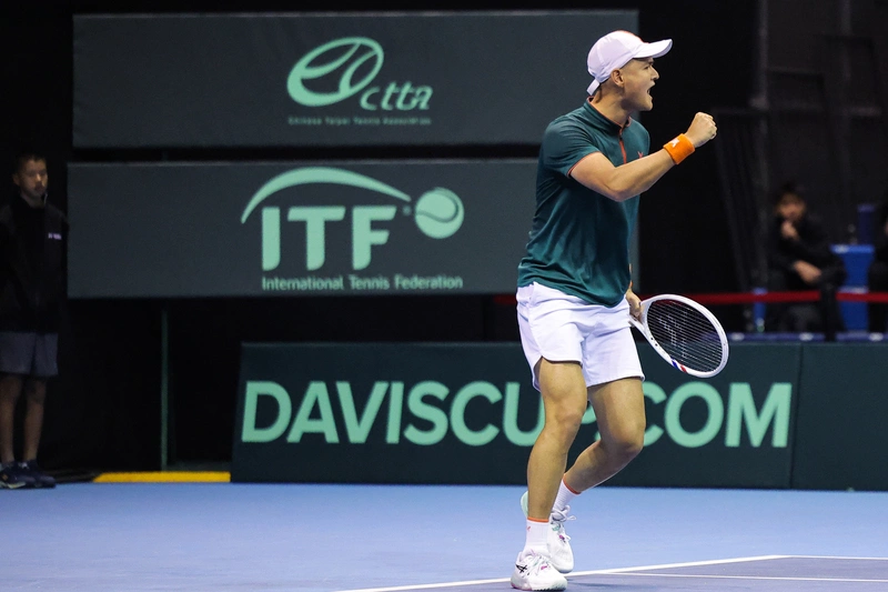 吳東霖台維斯盃完美收尾　台灣退黎巴嫩保世界一級