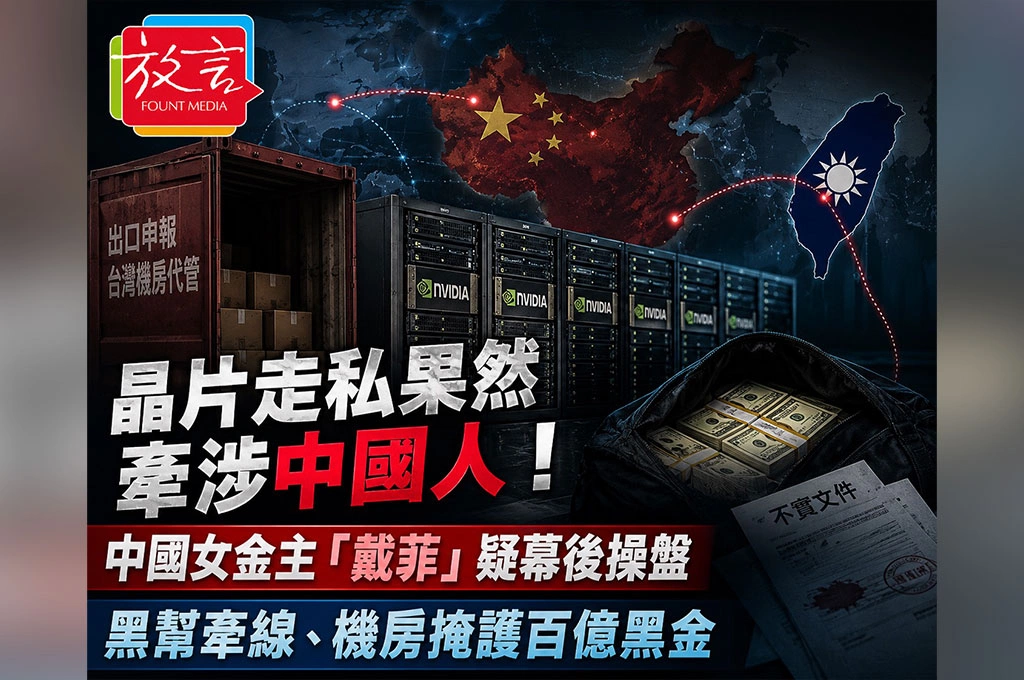 晶片走私果然牽涉中國人！女金主「戴菲」疑幕後操盤　黑幫牽線、機房掩護百億黑金 