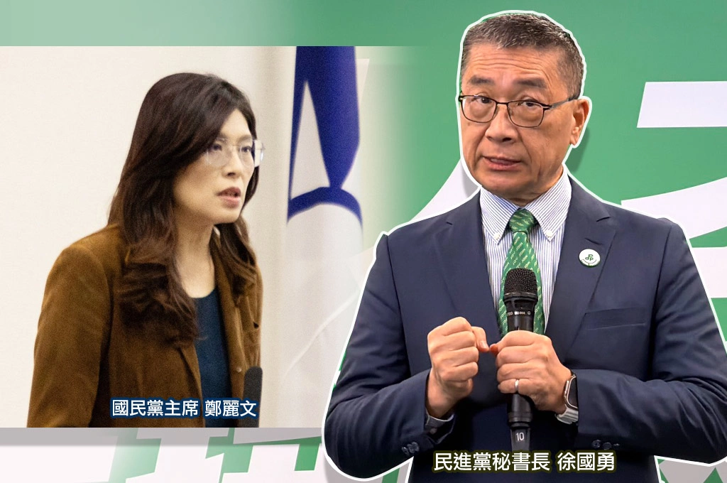 鄭麗文喊民進黨「九二共識」兩岸和平...徐國勇回「那是一國兩制、別自欺欺人」:為何蔣介石反共國民黨卻變親共?