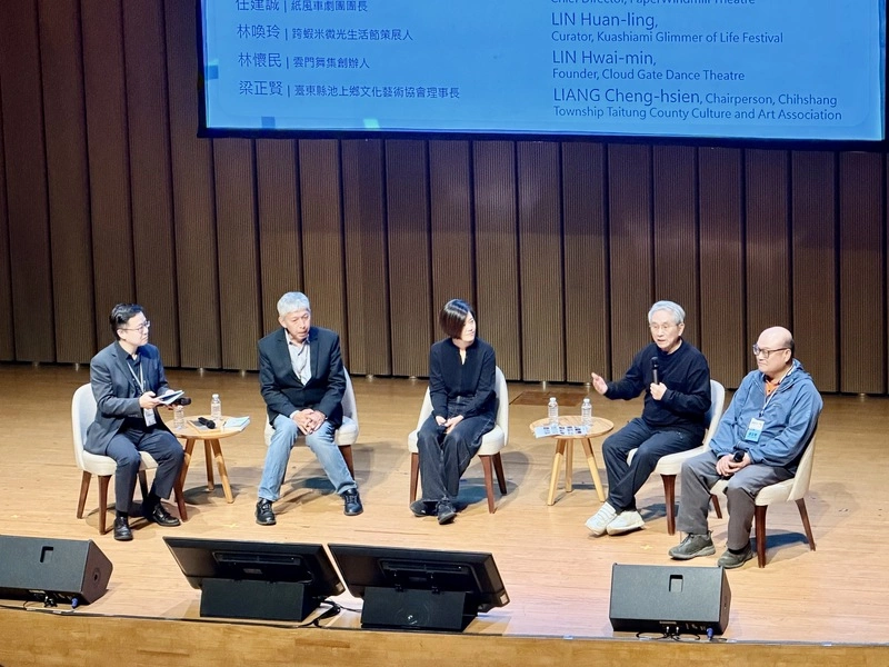 林懷民受邀衛武營分享池上經驗　勉勵5年磨一劍