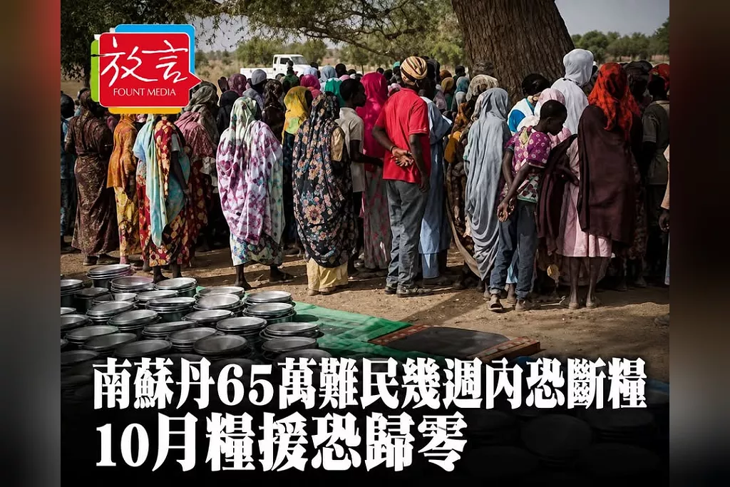 南蘇丹65萬難民幾週內恐斷糧！WFP缺3700萬美元撐不下去　10月起難民糧援恐全面歸零