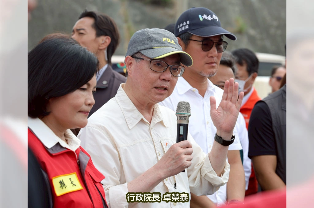 丹娜絲重創雲嘉南...卓榮泰設「災後復原前進指揮所」協調各部會投入：研提「丹娜絲颱風災後復原特別條例」
