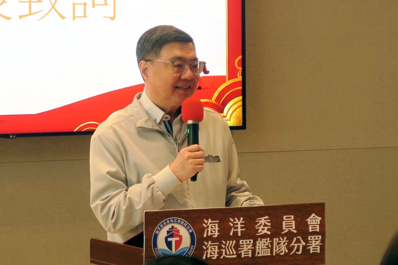 卓榮泰：持續提升海巡裝備　讓人員無後顧之憂