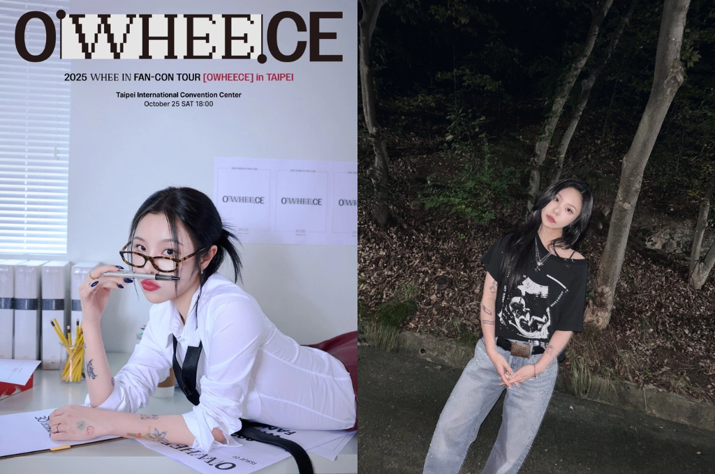 「灶咖女團」再訪臺！MAMAMOO成員輝人展開《2025 Whee In FAN-CON TOUR [OWHEECE]》巡迴演唱會，10月、12月接連登上TICC與高流開唱，以「辦公室」為主題，邀粉絲共創專屬回憶！