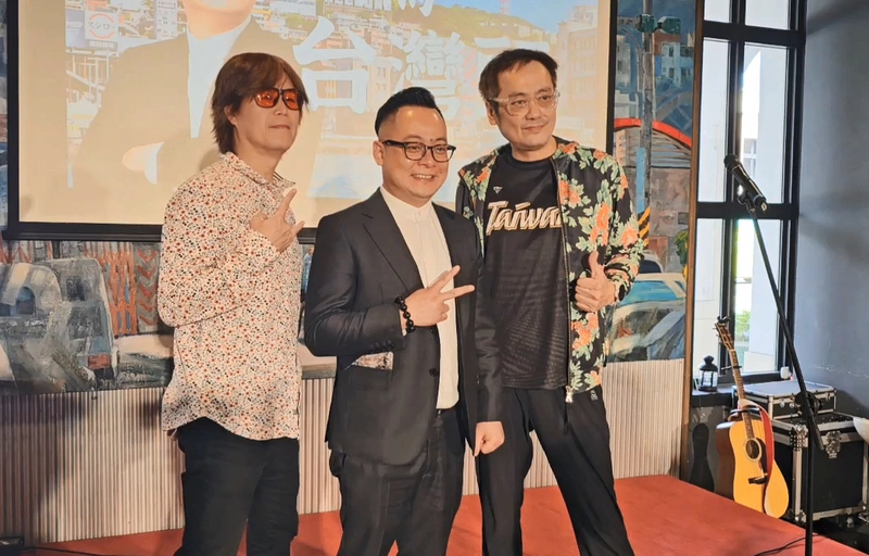 董事長樂團操刀 童子瑋公布競選曲「只為台灣頭」