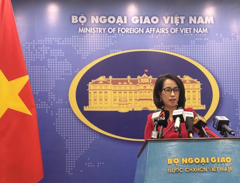 越南外交部發言人范秋姮  回覆台海自由航行