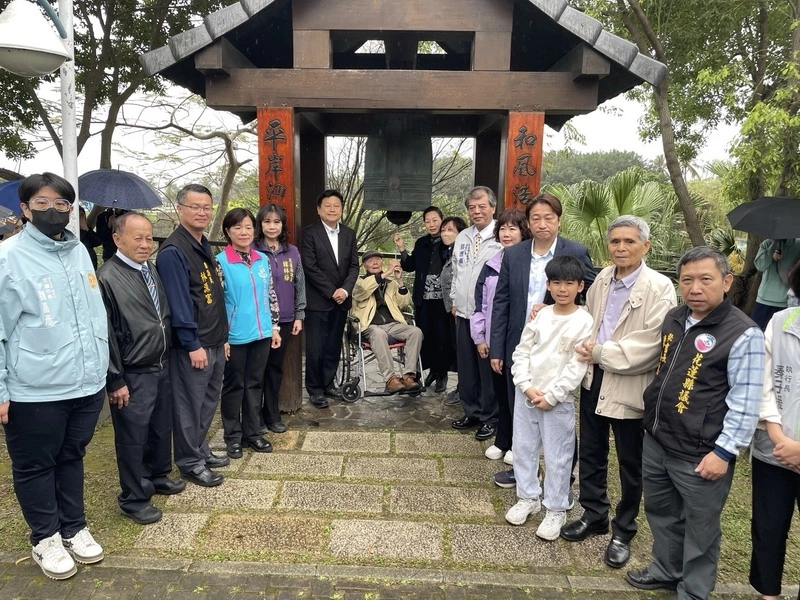 花蓮逾百歲228受難者敲響和平鐘 將希望留給下一代