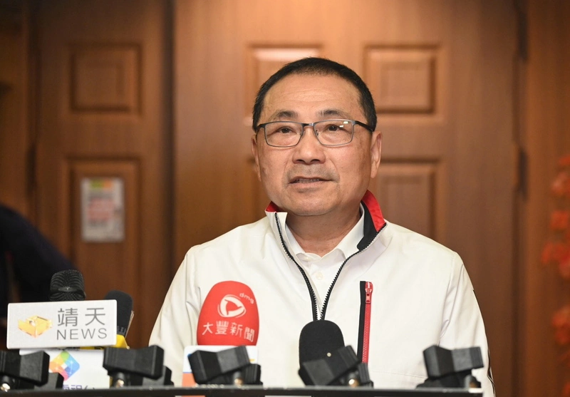 侯友宜治安會報前接受聯訪談阻詐