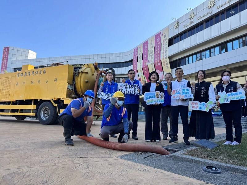 雲林清溝大作戰有成　達到減災防疫